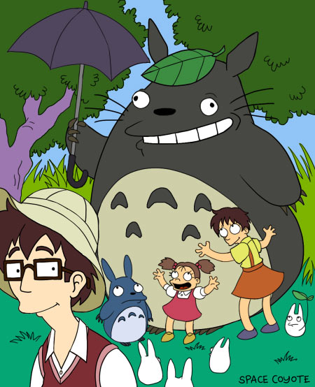 totoro-simpsons